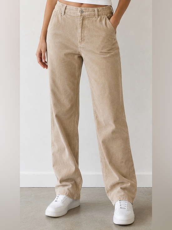 American Eagle Outfitters Pants - NWOT American Eagle beige corduroy